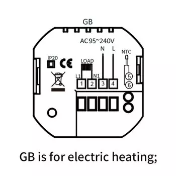SHOJZJ Wi-Fi термостат для газового котла/электрического пола/отопления воды