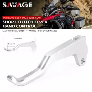 Короткий рычаг сцепления для Kove 800X 500X 525X 525F 500F Macbor Montana XR5 500 Colove KY 800 525 500 F X Скремблер с ручным управлением