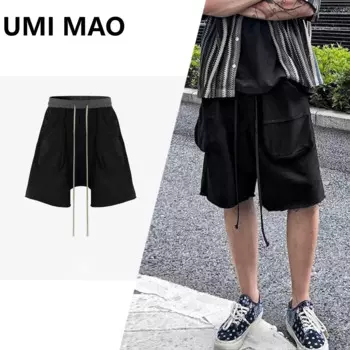 Шорты UMI MAO мужские/женские с 3D карманами, Свободные повседневные штаны в стиле унисекс, с многослойным карманом, весна-лето
