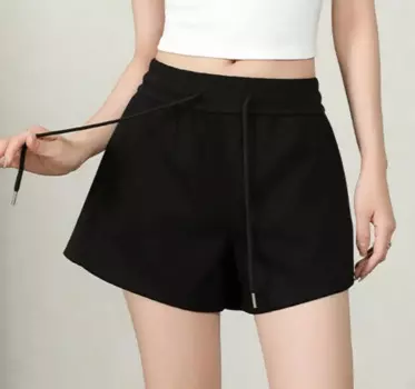 Шорты женские х/б с завышенной талией, х/б