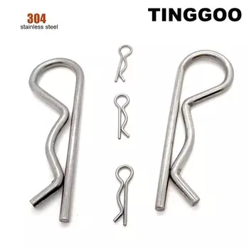 Пружинный штифт M1, M1.2, M1.6, M1.8, M2, M2.5, M3, M3.5, M4, M5 304 из нержавеющей стали