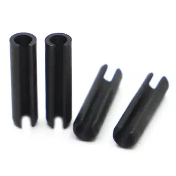 M1.5 M2 M2.5 M3 M4 M5 M6 M8 M10 Черный стальной эластичный ватер Цилиндрический позиционирующий натяжной дюбель Рулонный пружинный штифт GB879