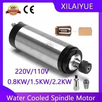 Шпиндель с ЧПУ XILAIYUE water cooled spindle motor 2.2 кВт 80 мм