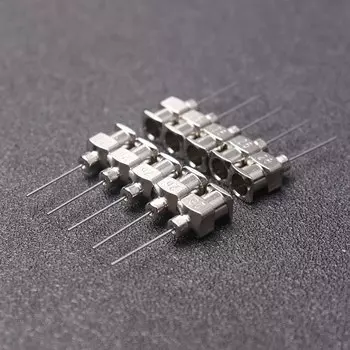 Шприц для инъекций из нержавеющей стали, 10 шт., от 12 г до 26 г