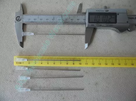 Шприц для заправки картриджей «сделай сам», 50 шт./лот, длина 10 см, тупая игла, 16 г, запасные части для шприца, дозатор жидкости, клей