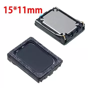Шрапнельный рожок 15*11 мм 16*09 мм алюминиевая пленка шрапнельный квадратный магнитный динамик 8 Ом 1 Вт для умных часов, динамики для сотовых телефонов 1511/1609