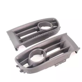 Шрифт галогенный противотуманный светильник + решетка крышки для VW Polo 9N 3 5 дверь хэтчбек 2001 2002 2003 2004 2005 автомобильный Стайлинг