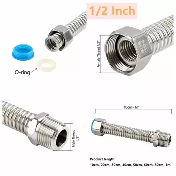 SHSMFC металлический гофрированный шланг 1/2,3/4 дюйма