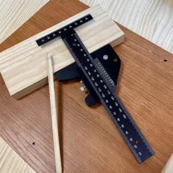 Штангенциркуль для измерения угла и ширины, 0-150/300 мм