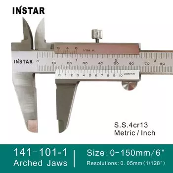 Штангенциркуль INSTAR из нержавеющей стали 0-300 мм