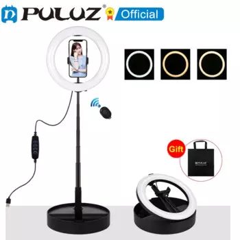 Штатив для селфи PULUZ диагональю 10,2 дюйма, 26 см, USB, 3 режима