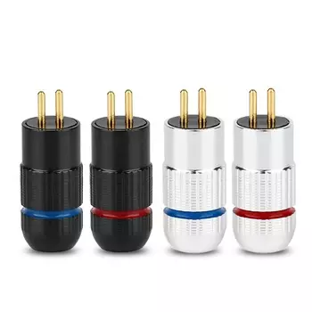 Штекер для наушников QYFANG, 0,78 мм, 1 пара, для JH16Pro, JH11