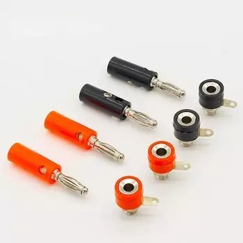 Штекер и гнездо J072 4 мм FAMCDI