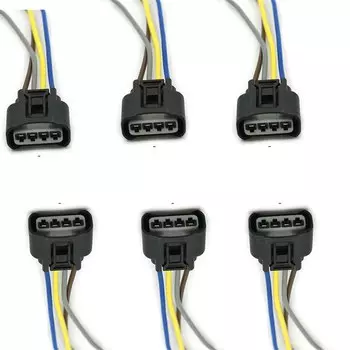 Штекерный разъем катушки зажигания 4-ходовой, для TOYOTA YARIS, Лексус, 12/6-90980, 11885 шт.