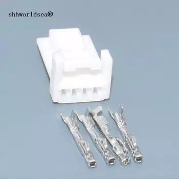 Штепсельная Вилка Shhworldsea 4 pin 0,4 мм 1473672-1 автоматический проводной соединитель 22011-4Y для автомобиля