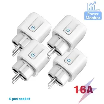 EOENKK Wi-Fi штепсельная вилка TASMOTA 16А