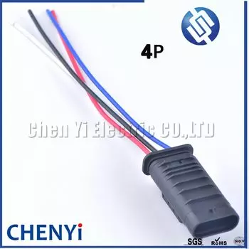 Разъем датчика давления топлива Yuyi 4F0 973 704 1-1718657-1