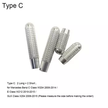 Штифт замка двери автомобиля, автоматический болт, ручка, накладка для Mercedes Benz C Class W205 E W213 GLC X253 GLE W212 GLK W204
