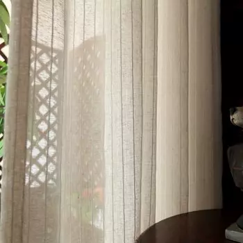 Шторы HANLU шифоновые просвечивающие