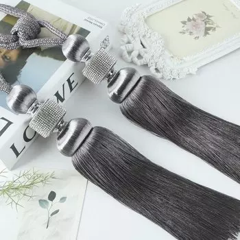 Шторы с подвесными шариками 75 см