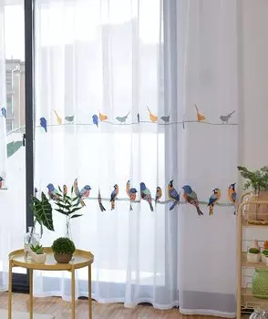 Шторы тияна хлопковые льняные белые