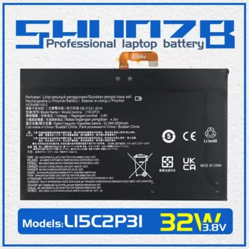 SHUOZB L15C2P31 Аккумулятор для ноутбука Lenovo Yoga Book YB1-X91F X91L X91X YB1-X90F YB1-X90L Аккумулятор для планшета SB18C04740 3,8 В