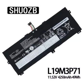 SHUOZB L19M3P71 Аккумулятор для ноутбука Lenovo 02HM886 SB10V03234 11,52 В 4380 мАч 49 Втч Новый ноутбук