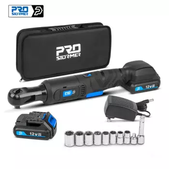 Шуруповерт PROSTORMER аккумуляторный, 3/8, 12 В, 75 нм