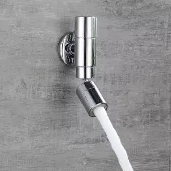 Швабра, Смеситель для бассейна, настенный медный брызгозащищенный Расширенный Универсальный вращающийся для балкона, ванной комнаты, короткое замыкание