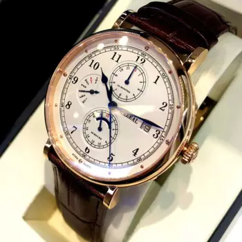 Швейцарские часы известного роскошного бренда Seagull автоматические механические мужские часы с сапфировым стеклом многофункциональные водонепроницаемые часы 50 м 681313