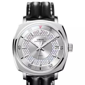 Швейцарские роскошные брендовые автоматические механические мужские часы LOBINNI Seagull, светящиеся водонепроницаемые часы с сапфировым скелетом L16057