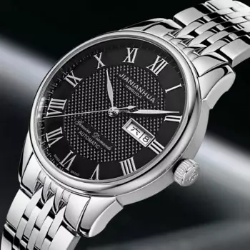 Швейцарский Карнавал, Роскошные мужские часы, автоматические часы с автоподзаводом, сапфировые часы, 100 м, водонепроницаемые часы C8605G-2