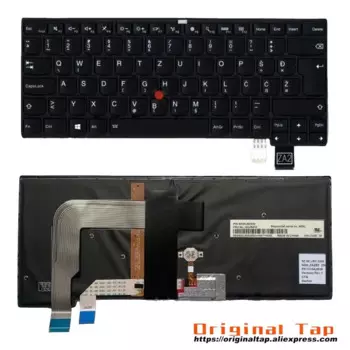 SI Словенская клавиатура с подсветкой для Lenovo Thinkpad T460p 00UR380 00UR420
