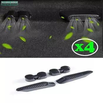 Сиденье AC тепловое напольное воздуховод кондиционера вентиляционное отверстие решетка крышка автомобильные аксессуары для Volkswagen Tiguan MK1 Passat Cc 2009-2016