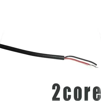 Сигнальный кабель 26AWG 28 AWG, медный провод RVV 2/3/4/5/6/7/8/9/10, электрический проводник RVV с черным покрытием, монтажный провод