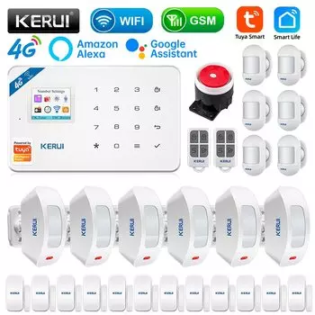 Сигнализация KERUI W184 Tuya GSM 4G WiFi
