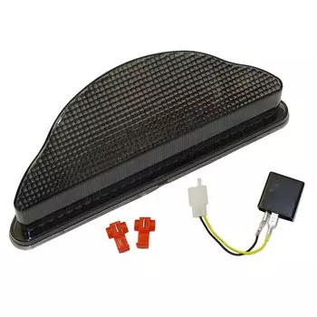 Сигналы поворота waase E-Mark, интегрированные светодиодные лампы для Yamaha Road Star XV1700 Warrior 2002 2003 2004-2007-2009