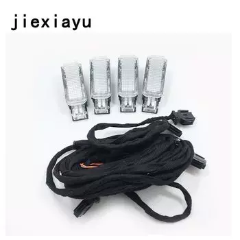 СигнаПредупреждение светильник для дверной панели Phaeton Transporter Sharan Yeti Seat Altea Leon A5 A6 A7 A8 Q3 A5 A7 TT 8KD 947 415 C, 1 комплект