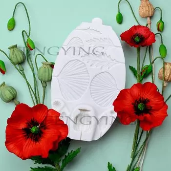 Силиконовая форма для цветов Fengying
