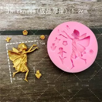 Силиконовая форма для капкейков Angel MNYB