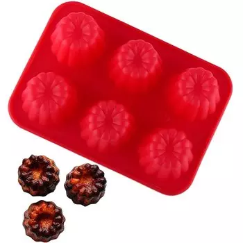 Силиконовая форма для кексов BenRussell