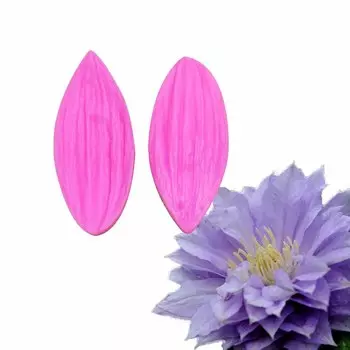 Силиконовая форма для кексов розового цвета T1023