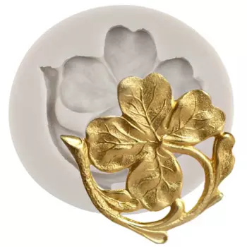 Силиконовая форма для лепестков клевера