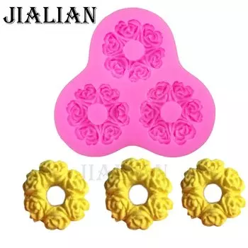 Силиконовая форма для мастики T0258