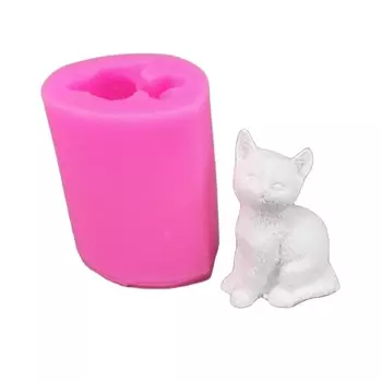 Силиконовая форма для мыла MON'S FAVORITE котенок