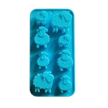 Силиконовая форма для мыла овечка