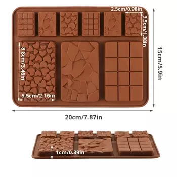 Силиконовая форма для шоколада