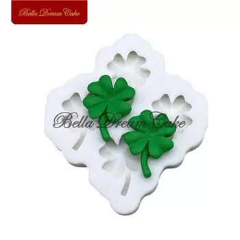 Силиконовая форма для шоколада Monstera/Ginkgo/ладонь/клевер/кленовый лист