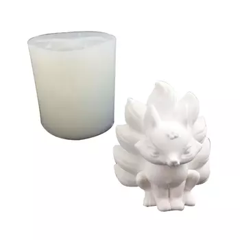 Силиконовая форма для свечей "Девятихвостый лис"