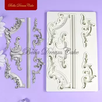 Силиконовая форма для торта 3D